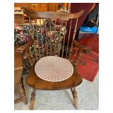 Nichols & Stone Co. Wooden High-Back Windsor Armchair