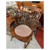 Nichols & Stone Co. Wooden High-Back Windsor Armchair