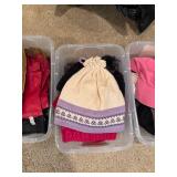 Assorted Collection of Scarves, Hats, Gloves, and Caps