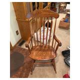 Vintage Wooden Rocking Chair
