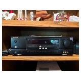 Audio Equipment Collection Including Sherwood Receiver and Onkyo Tape Deck