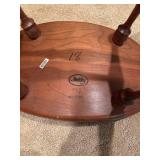 Vintage Shaker Style Wooden Half-Moon Console Table