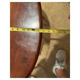 Vintage Shaker Style Wooden Half-Moon Console Table