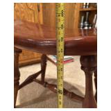 Vintage Shaker Style Wooden Half-Moon Console Table