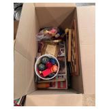 Assorted Toy Collection including Chess Board and LEGO