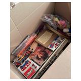 Assorted Toy Collection including Chess Board and LEGO