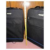 Set of 3 Ricardo Beverly Hills Black Luggage Pieces