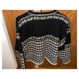Norlander Norwegian Wool Sweater with Nordic Patterns