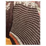 Handknitted Norwegian Wool Sweater with Nordic Pattern