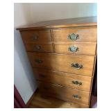 Vintage E. B. Allen Baumritter 6-Drawer Wooden Dresser