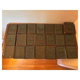 Complete Set of Harvard Classics Miniature Library - 20 Volumes