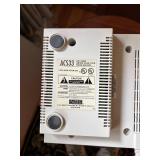 Lot of Electronics: Altec Lansing Speaker System, AARP Power Adapter, and Dell Keyboard