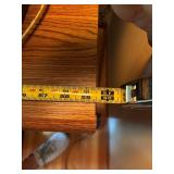 Wooden Desk with Hutch and Drawers