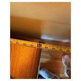 Wooden Desk with Hutch and Drawers