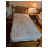 Vintage Twin Size Wooden Bed Frame