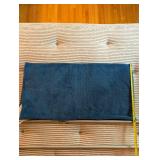 Electric Heating Pad with Blue Cover with Adjustable Heat Control and Bed Guard Rail