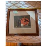 Set of 3 Framed Art Prints Featuring Seasonal and Nature Scenes