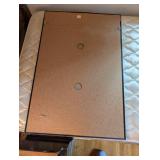 Set of 2 Framed Artworks: Paris Landscape and Uptown Art Fair 1974 Sketch