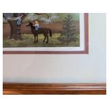 Set of 2 Framed Art Prints by Mary Singleton & Mary H. Baum