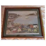 Set of 2 Framed Art Prints by Mary Singleton & Mary H. Baum