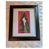 Collection of 3 Framed Floral Art Prints with Various Designs