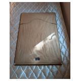 Framed Vintage Style Portrait of Girl with Flowers