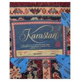 Set of 3 Karastan Red Sarouk Wool Area Rugs