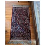 Set of 3 Karastan Red Sarouk Wool Area Rugs