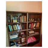 Set of 2 Wooden Bookshelves (Contents not included)