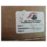 Assorted Picture Frames and Lighthouse Artwork Set