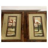 Pair of Framed Vintage Landscape Paintings