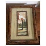 Pair of Framed Vintage Landscape Paintings