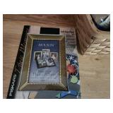 Assorted Office Supplies, Photo Album, and Notebooks Collection