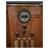 Deco Philco Vintage Wooden Radio Console with JBL Speakers