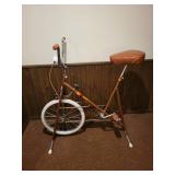 Vintage Huffy Exercise Bike with Speedometer