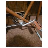 Vintage Huffy Exercise Bike with Speedometer