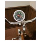 Vintage Huffy Exercise Bike with Speedometer