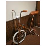 Vintage Huffy Exercise Bike with Speedometer