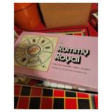 Lot of Classic Board Games and Toys Including LEGO and Rummy Royal