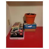 Lot of Classic Board Games and Toys Including LEGO and Rummy Royal