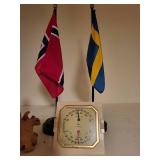 Vintage Collectibles Set with Nesting Dolls and Decorative Items