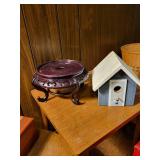 Collection of Vintage Wooden Furniture and Decorative Items