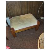 Collection of Vintage Wooden Furniture and Decorative Items