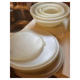 Collection of Tupperware Containers and Pitcher Set