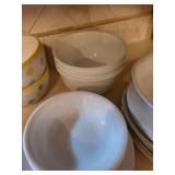 Mixed Collection of Ceramic and Glass Dinnerware