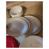 Mixed Collection of Ceramic and Glass Dinnerware
