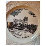 Collection of Glass Serving Dishes and Decorative Plates