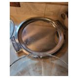 Collection of Glass Serving Dishes and Decorative Plates