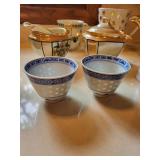 Collection of Vintage Porcelain Tea and Tableware