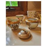 Collection of Vintage Porcelain Tea and Tableware